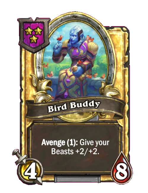 Battlegrounds/Bird Buddy (golden) Hearthstone Wiki