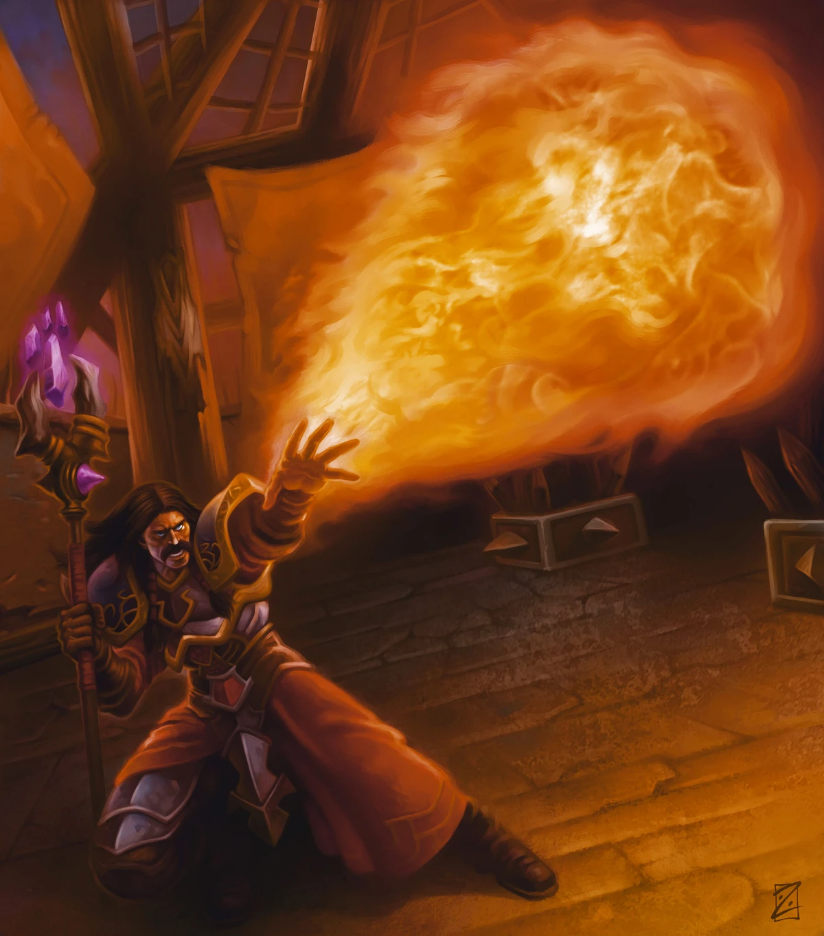 Pyroblast (Core) - Hearthstone Wiki