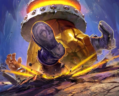 Crushing Hand, full art