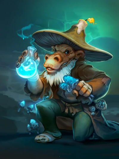 Shroom Brewer, full art