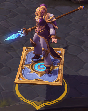 Heroes of the Storm - card back mount