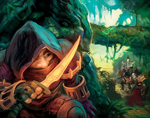 Art used for Syndicate Spy, the old name for Worgen Infiltrator, by Phroilan Gardner