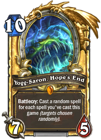 Yogg Saron Hope S End Hearthstone Wiki Fandom
