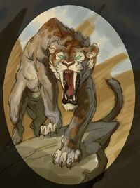 Mok'Nathal Lion sketch2