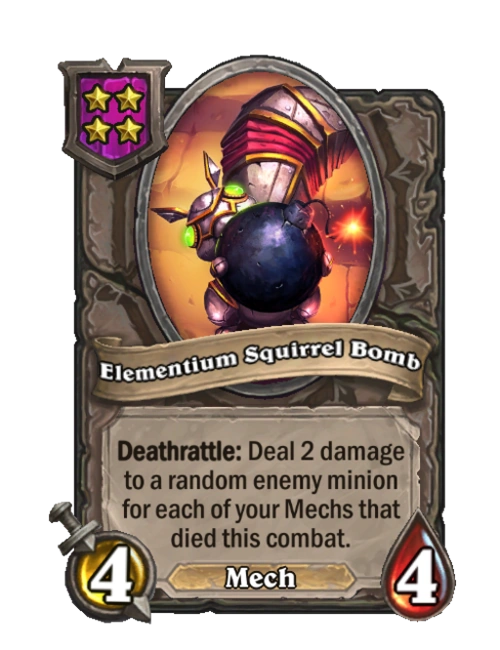 Battlegrounds/Elementium Squirrel Bomb Hearthstone Wiki