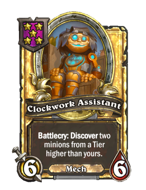 two clockwork automaton hearthstone