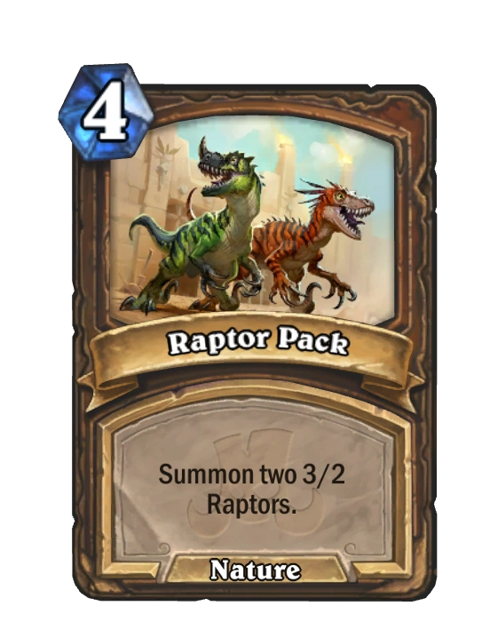 Raptor Pack - Hearthstone Wiki