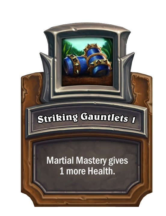 Mercenaries/Striking Gauntlets 1 Hearthstone Wiki