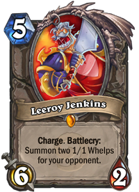 Leeroy Jenkins Hearthstone Wiki