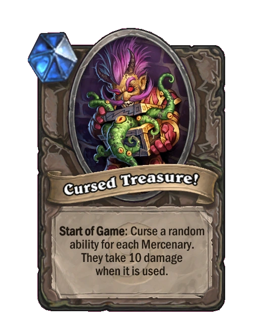 Mercenaries/Cursed Treasure! (98646) Hearthstone Wiki