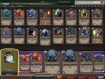 A later alpha iteration, showcasing some removed cards and earlier versions of existing current cards