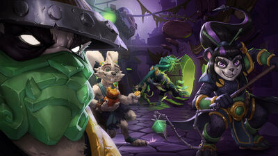 Mean Streets of Gadgetzan Jade Lotus key art