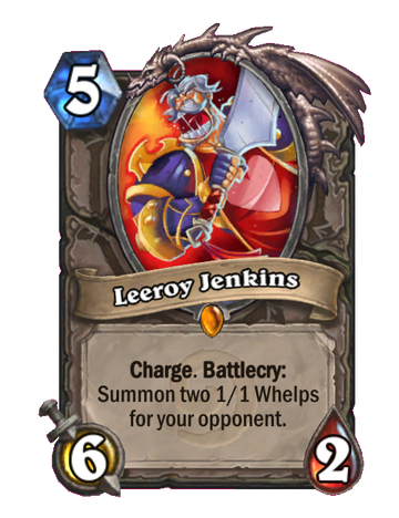 Let me solo her' vs. Leeroy Jenkins