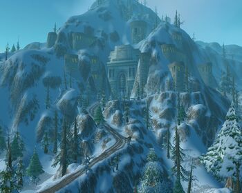 Ironforge WoW exterior