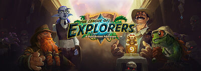 The League of Explorers banner