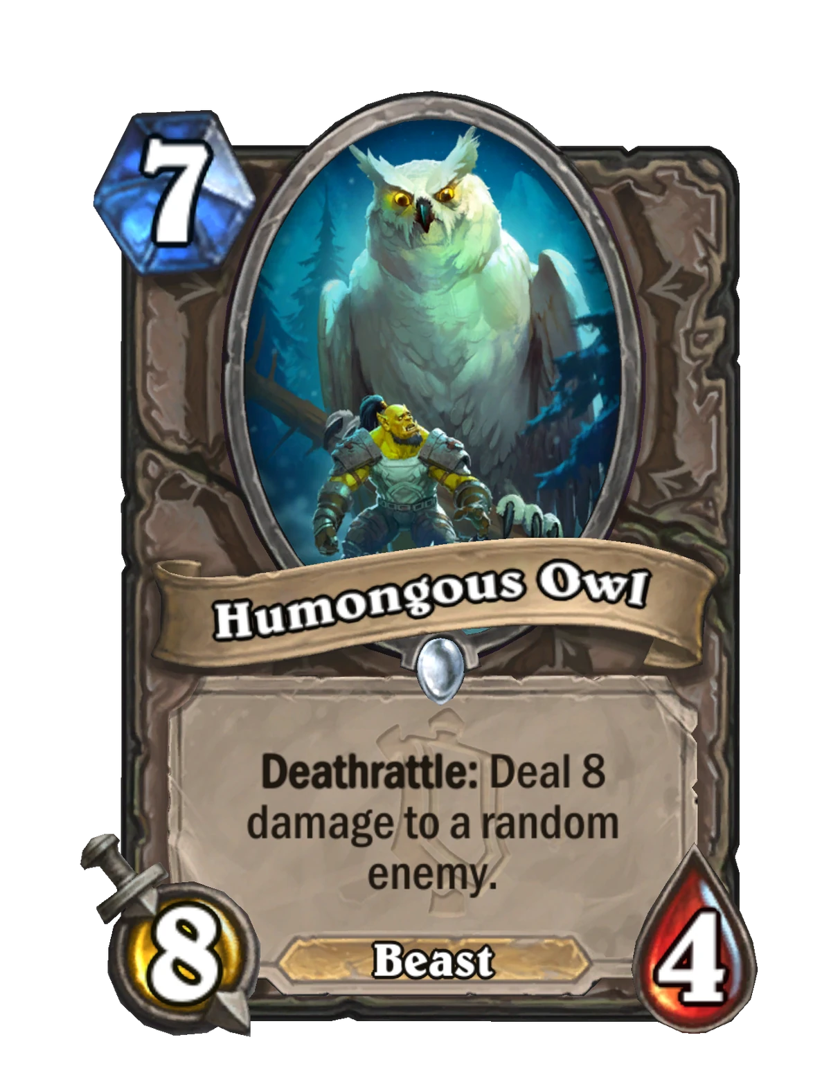 Humongous Owl Hearthstone Wiki