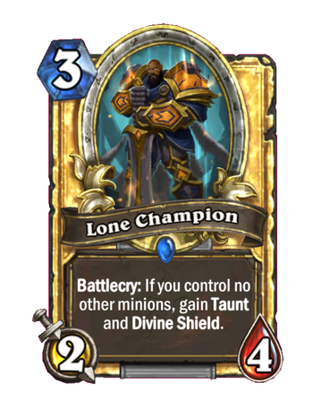 From one of my recent games: The Immortal Champion : r/hearthstone