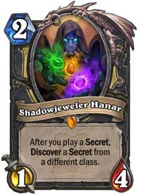 Shadowjeweler Hanar Hearthstone Wiki