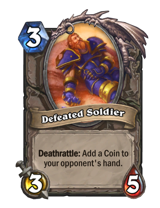defeated soldier