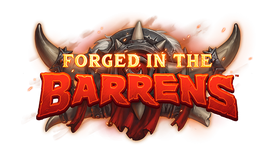 Forged in the Barrens logo