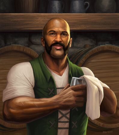 Bartender Bob, full art