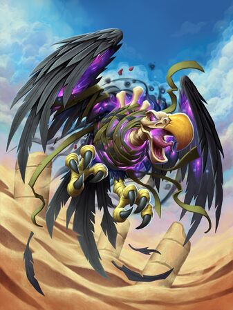 Diseased Vulture, full art