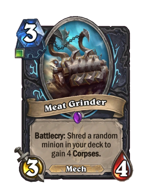 Meat Grinder Hearthstone Wiki