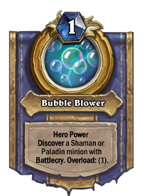 Bubble Blower(92846) Gold