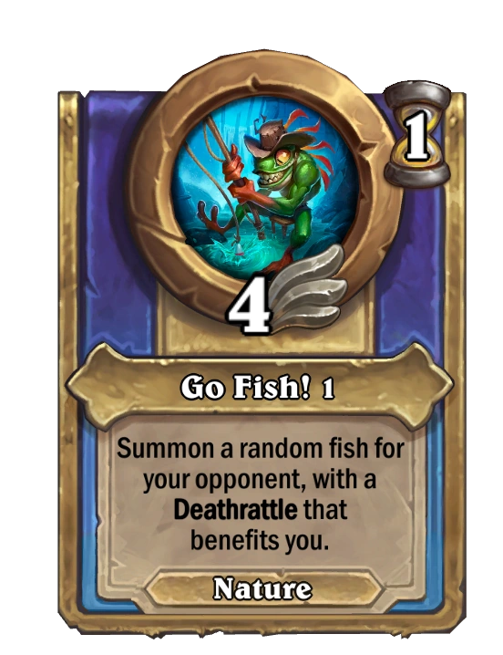 Mercenaries/Go Fish! 1 - Hearthstone Wiki
