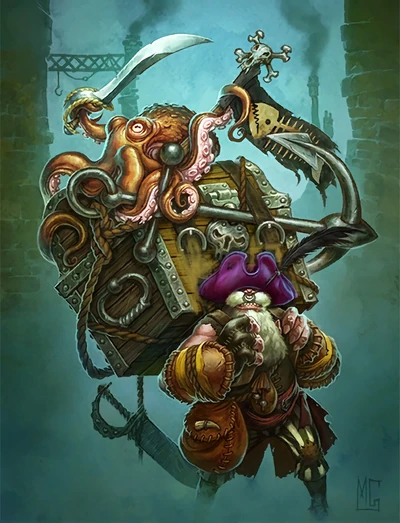Luckydo Buccaneer, full art