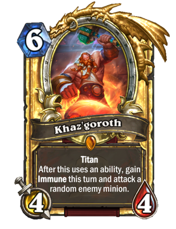 Khaz'goroth - Hearthstone Wiki