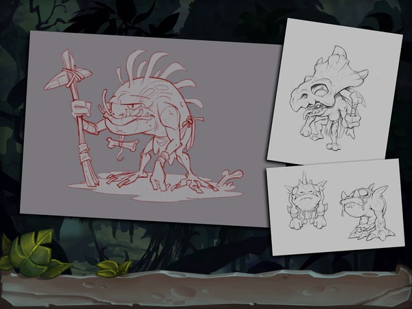 Various primal murlocs, a showcase of "the murloc test".