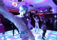 The Medivas getting down on the dance floor