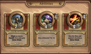 Mercenary's abilities