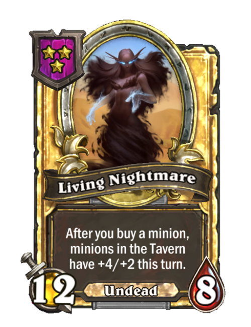 Battlegrounds/Living Nightmare (golden) Hearthstone Wiki