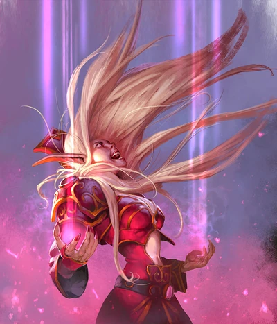 Manic Soulcaster, full art