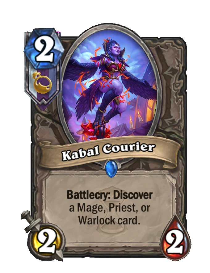 Kabal Courier (Caverns of Time) Hearthstone Wiki