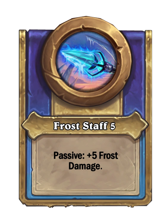 Mercenaries/Frost Staff 5 Hearthstone Wiki