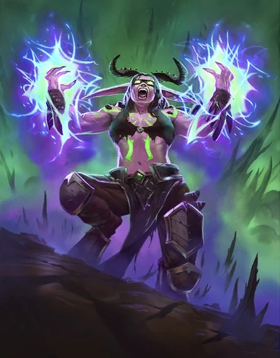 Raging Felscreamer, full art