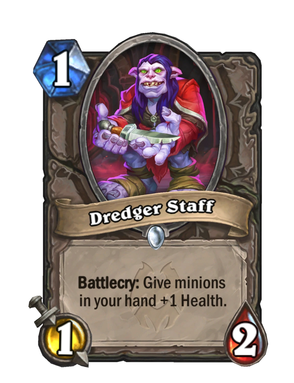 Dredger Staff Hearthstone Wiki