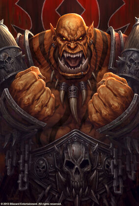 Garrosh Hellscream by Glenn Rane