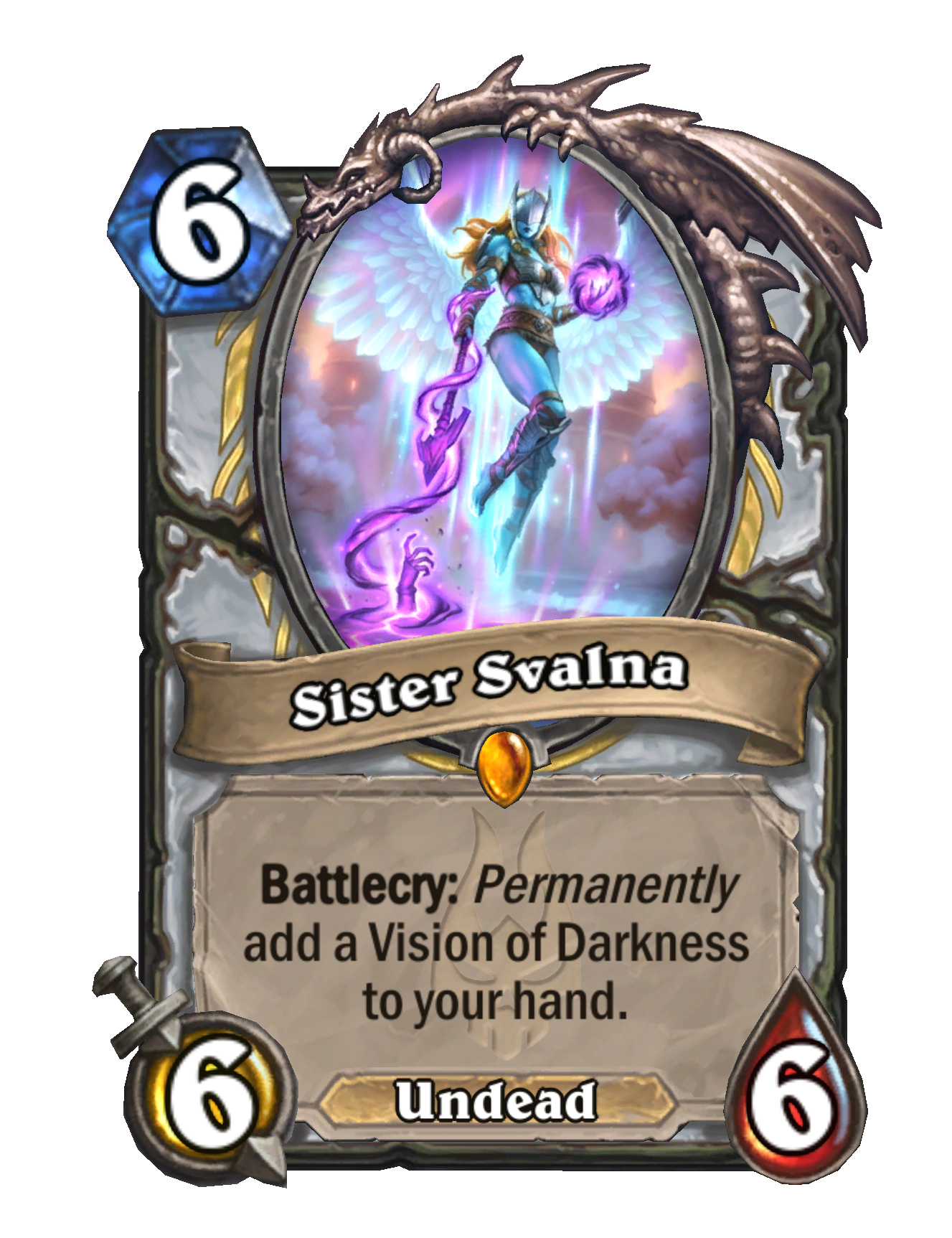 Twisted Frostwing - Hearthstone Card