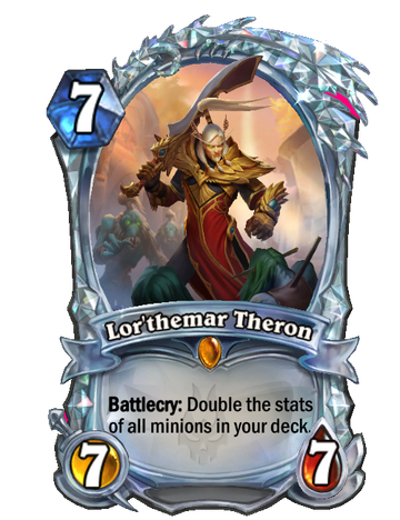 Stepfather Lor'themar - New Hearthstone Wiki