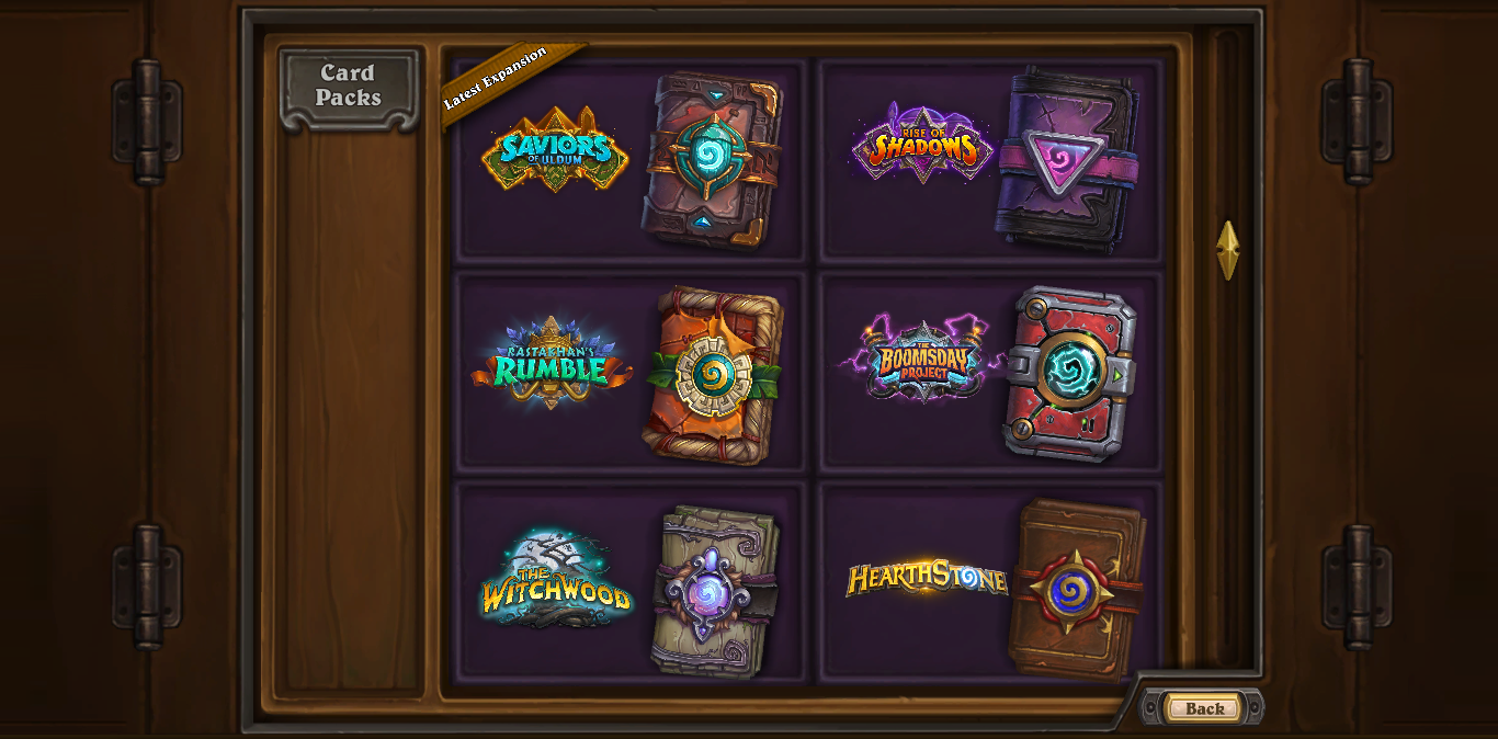 Hearthstone store on sale