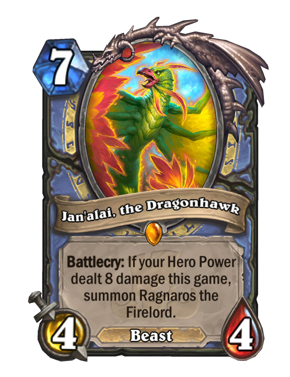 Jan'alai, the Dragonhawk - Hearthstone Wiki