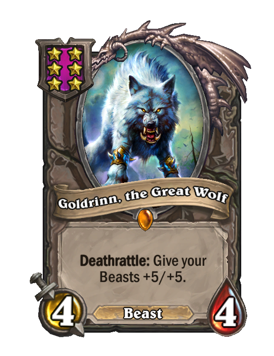 Battlegrounds/Goldrinn, the Great Wolf Hearthstone Wiki