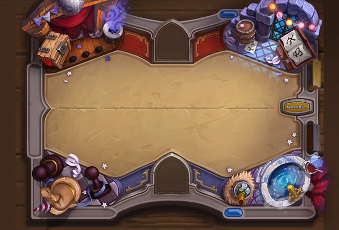 An almost finished version of the battlefield