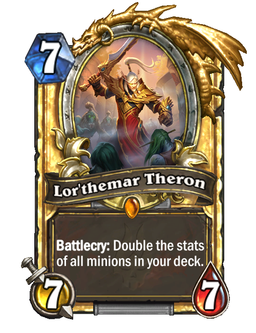 Stepfather Lor'themar - New Hearthstone Wiki