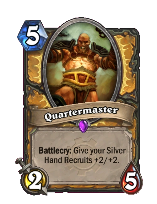 Quartermaster (boss) Hearthstone Wiki