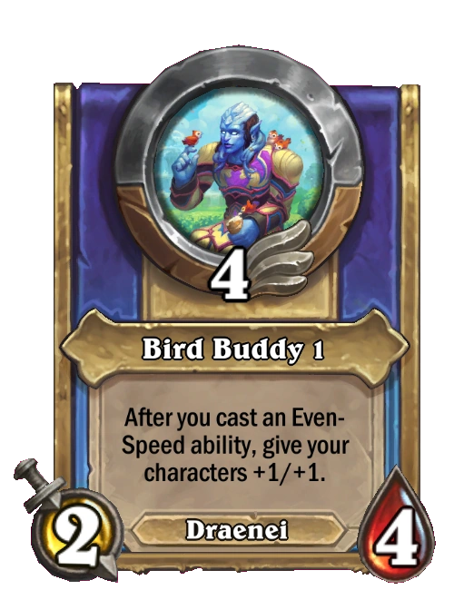 Mercenaries/Bird Buddy 1 Hearthstone Wiki